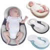Portable Baby Lounger & Anti-Roll Pillow Bed