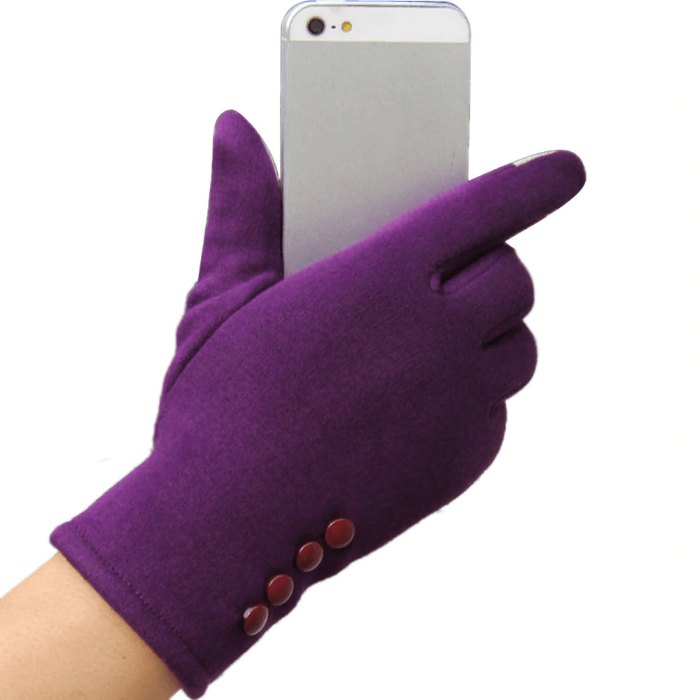 Women Warm Winter Touchscreen Gloves