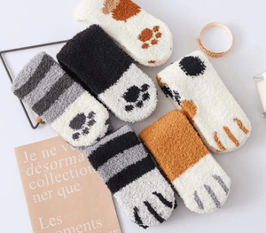 Cute & Cozy Warm Cat Claws Socks