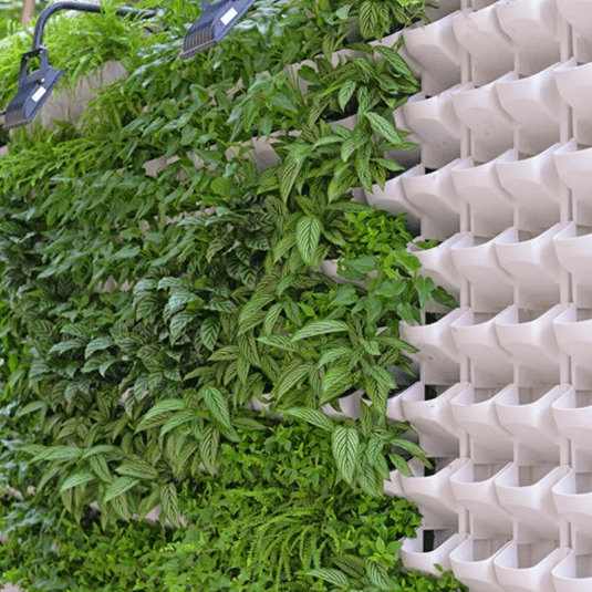 Stackable 2-Pockets Vertical Wall Planter