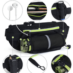 Stylish Waist Pack with Water Bottle Holder