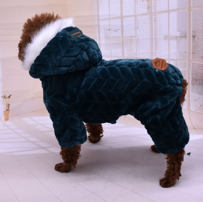 Winter Pet Warm Coat Jumpsuits