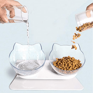Pets Non-slip Bowls With Stand