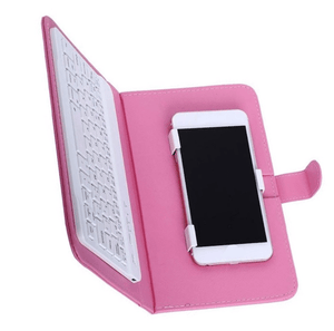 2-in-1 Leather Case with Stand & Wireless Keyboard